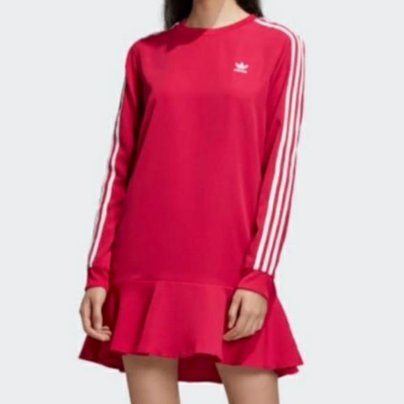adidas silk dress
